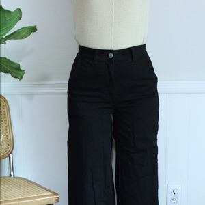 Everlane Wide Leg Crop Pants